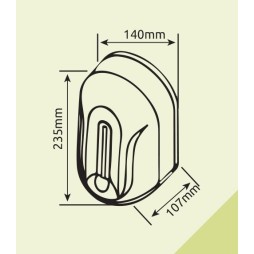  Xinda XDQ110 Fotoselli Dezenfektan Dispenseri 1100 ml Beyaz